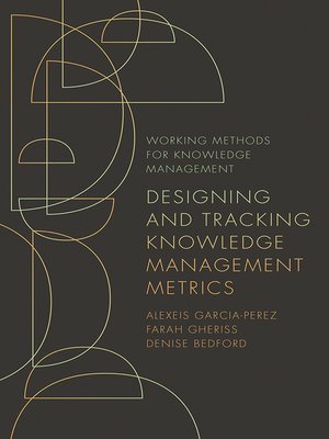 cover image of Designing and Tracking Knowledge Management Metrics